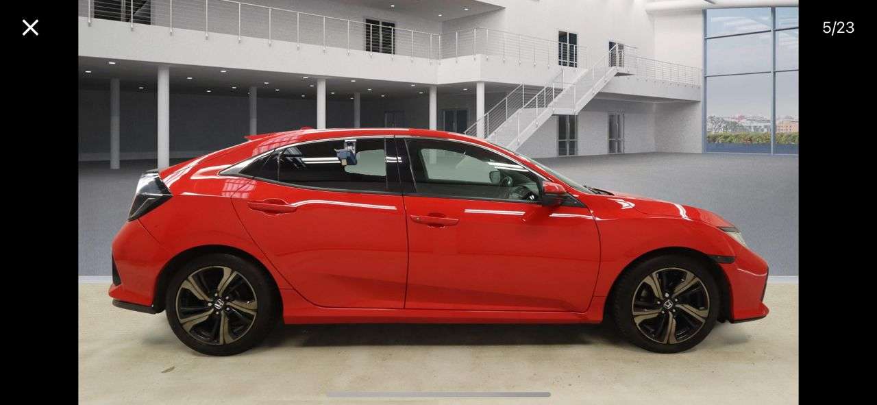A 2017 HONDA CIVIC 1.0 VTEC Turbo SR Hatchback 5dr Petrol Manual Euro 6 (s/s) (129 ps) A 2017 HONDA CIVIC 1.0 VTEC Turbo SR Hatchback 5dr Petrol Manual Euro 6 (s/s) (129 ps)