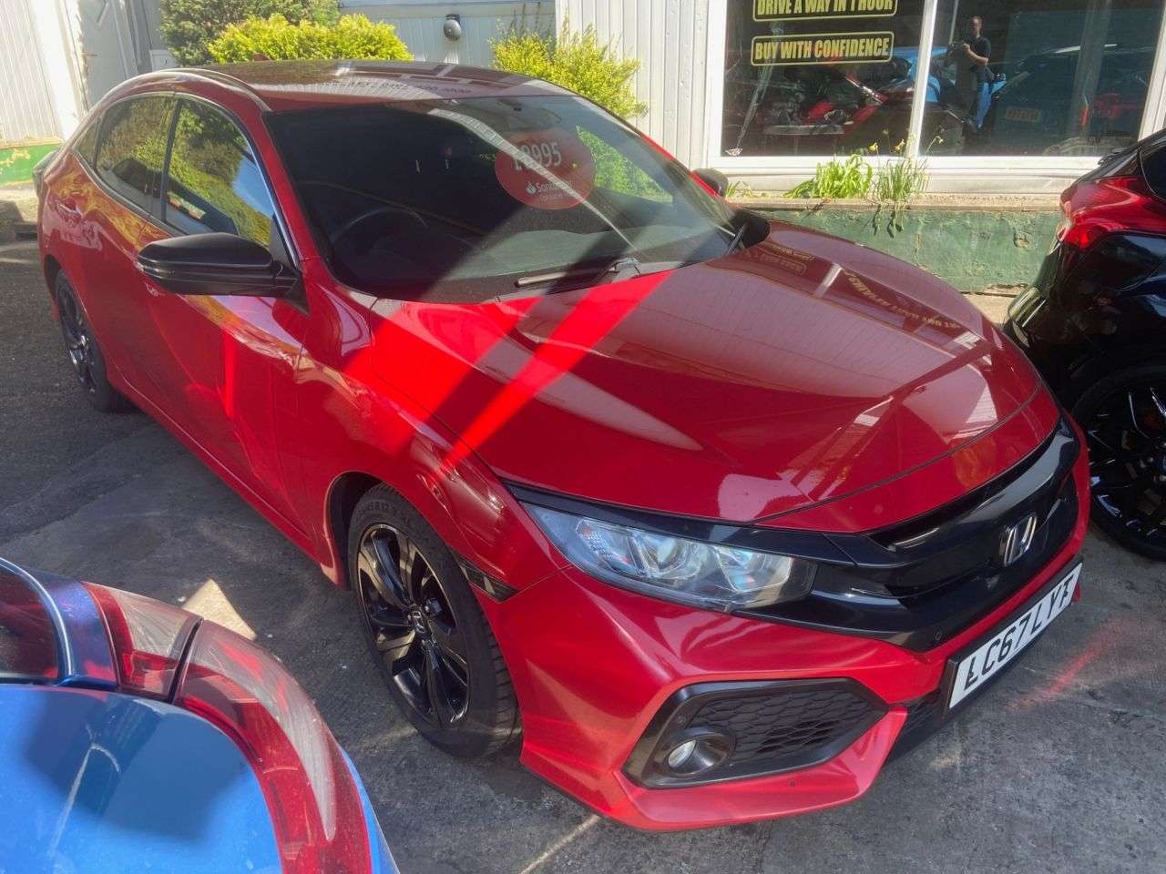 A 2017 HONDA CIVIC 1.0 VTEC Turbo SR Hatchback 5dr Petrol Manual Euro 6 (s/s) (129 ps) A 2017 HONDA CIVIC 1.0 VTEC Turbo SR Hatchback 5dr Petrol Manual Euro 6 (s/s) (129 ps)