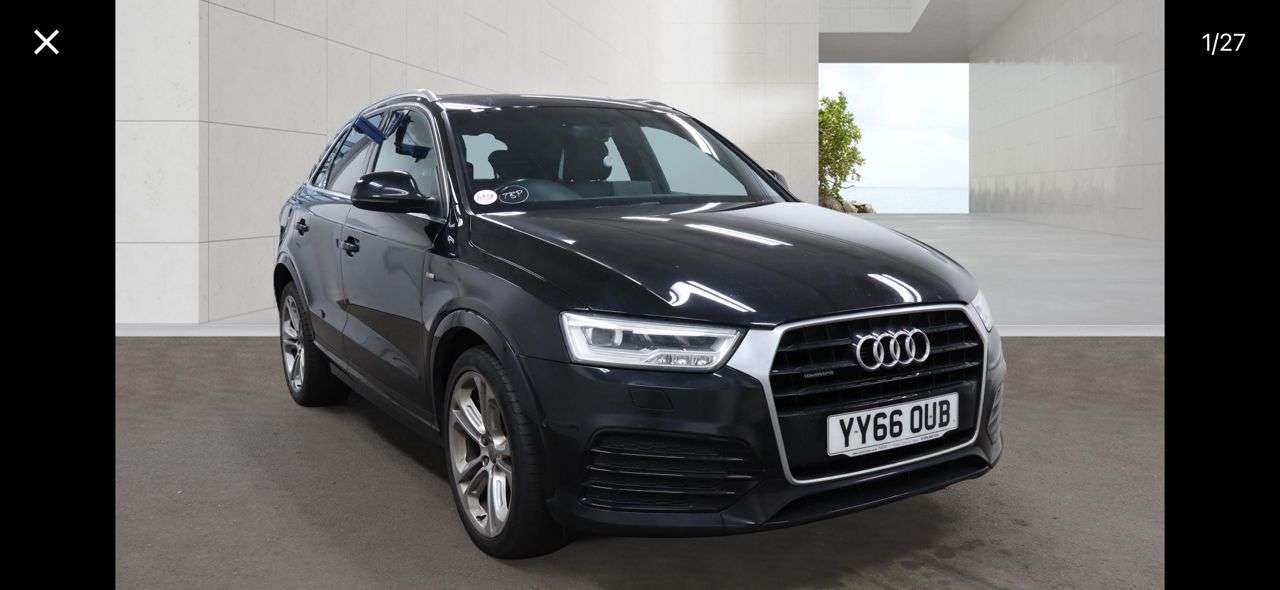 A 2016 AUDI Q3 2.0 TDI S line Plus SUV 5dr Diesel S Tronic quattro Euro 6 (s/s) (184 ps) A 2016 AUDI Q3 2.0 TDI S line Plus SUV 5dr Diesel S Tronic quattro Euro 6 (s/s) (184 ps)