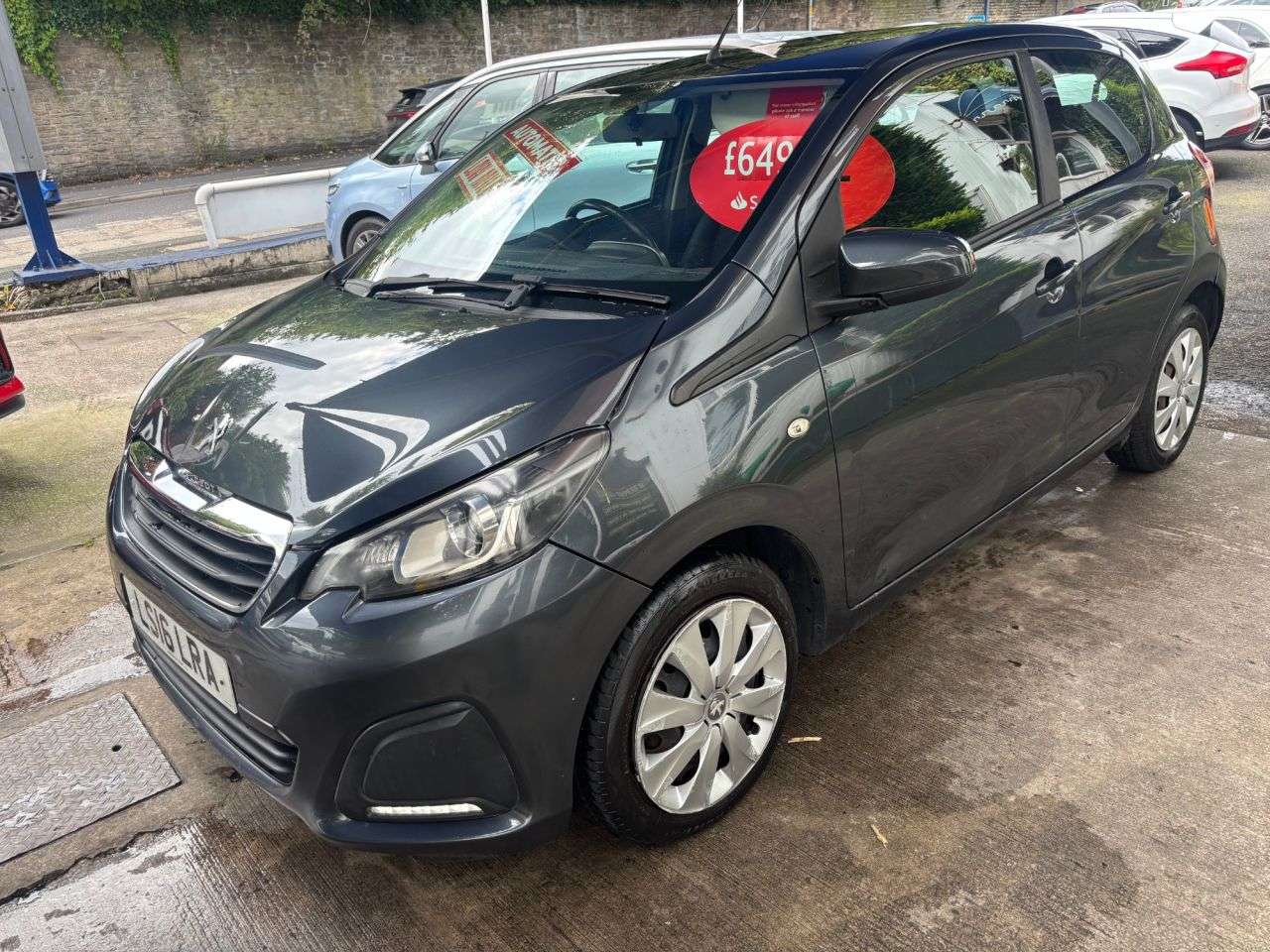 A 2016 PEUGEOT 108 1.0 Active Hatchback 5dr Petrol 2 Tronic Euro 6 (68 ps) A 2016 PEUGEOT 108 1.0 Active Hatchback 5dr Petrol 2 Tronic Euro 6 (68 ps)