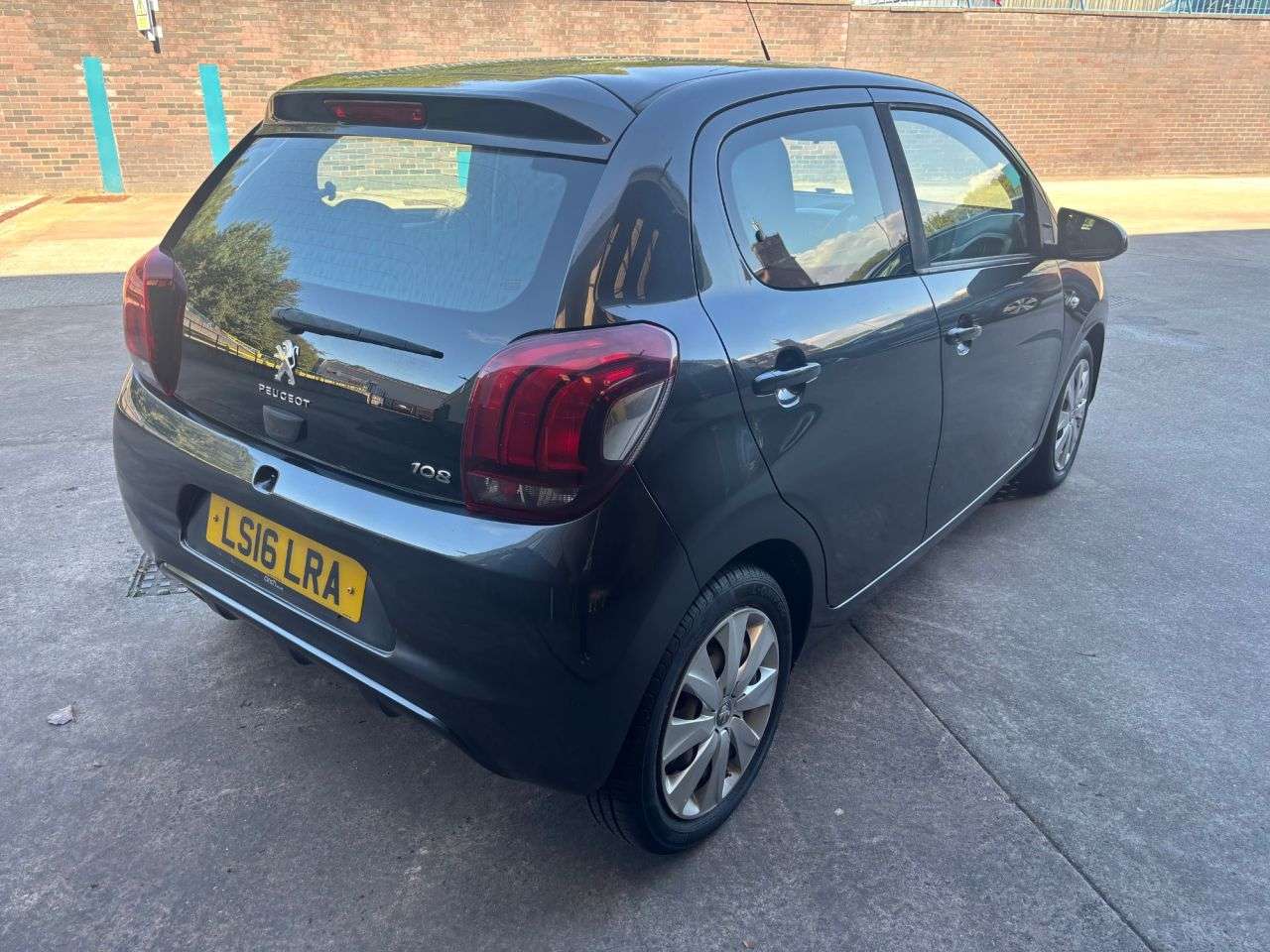 A 2016 PEUGEOT 108 1.0 Active Hatchback 5dr Petrol 2 Tronic Euro 6 (68 ps) A 2016 PEUGEOT 108 1.0 Active Hatchback 5dr Petrol 2 Tronic Euro 6 (68 ps)