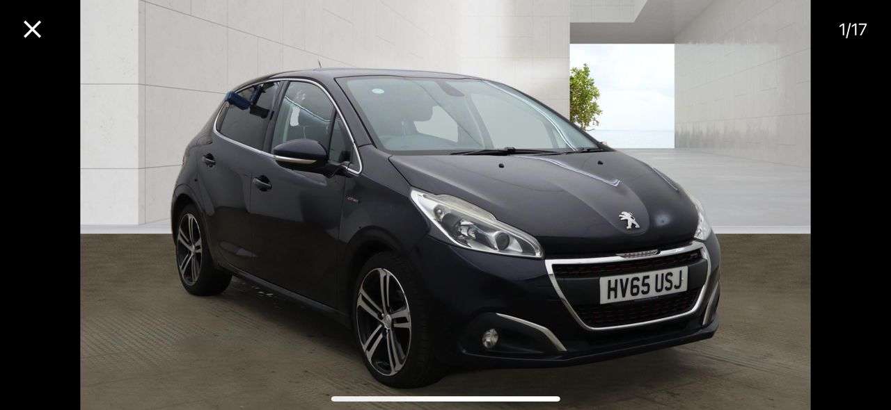 A 2015 PEUGEOT 208 1.2 PureTech GT Line Hatchback 3dr Petrol EAT Euro 6 (s/s) (110 ps) A 2015 PEUGEOT 208 1.2 PureTech GT Line Hatchback 3dr Petrol EAT Euro 6 (s/s) (110 ps)