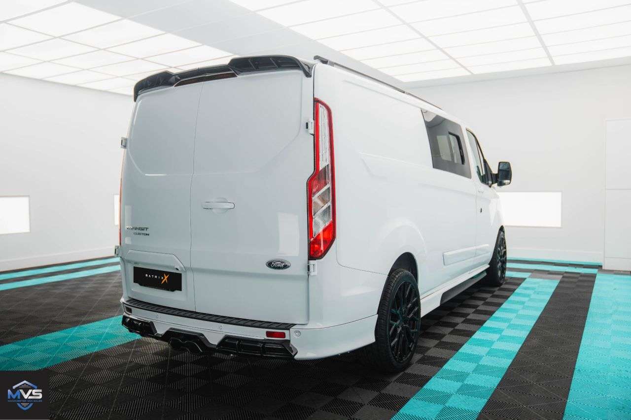 A 0 FORD TRANSIT CUSTOM 2.0 300 L2H1 LWB MATRIX X DCAB CONVERSION 21 PLATE ALLOYS A 0 FORD TRANSIT CUSTOM 2.0 300 L2H1 LWB MATRIX X DCAB CONVERSION 21 PLATE ALLOYS
