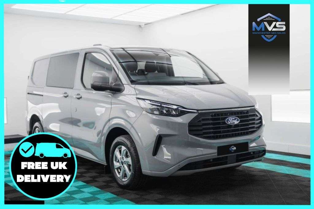 A null FORD TRANSIT CUSTOM 2.0 SWB FACTORY DCAB AUTO - 6 SEATS - HIGH SPEC A null FORD TRANSIT CUSTOM 2.0 SWB FACTORY DCAB AUTO - 6 SEATS - HIGH SPEC