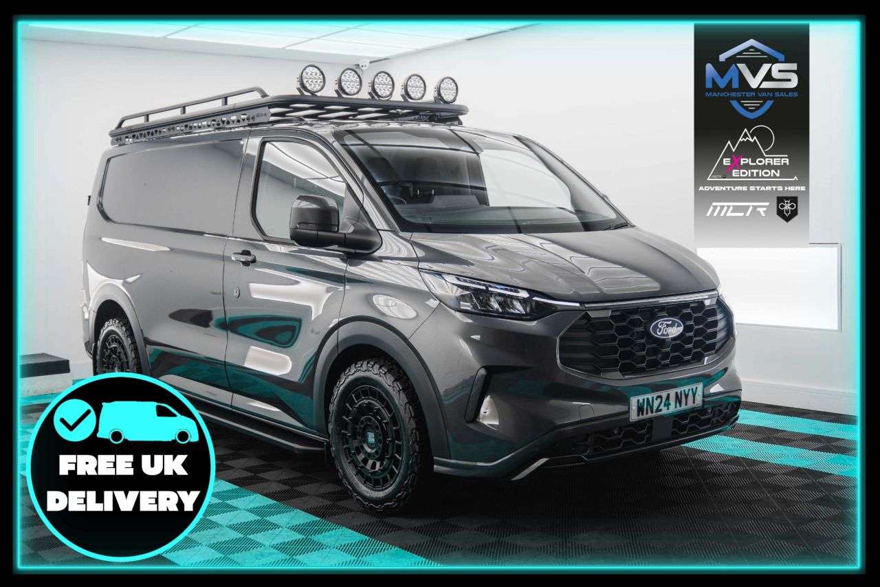 A 0 FORD TRANSIT CUSTOM 2.0 320 SWB MCR EXPLORER EDITION - ROGUE ALLOY WHEELS A 0 FORD TRANSIT CUSTOM 2.0 320 SWB MCR EXPLORER EDITION - ROGUE ALLOY WHEELS