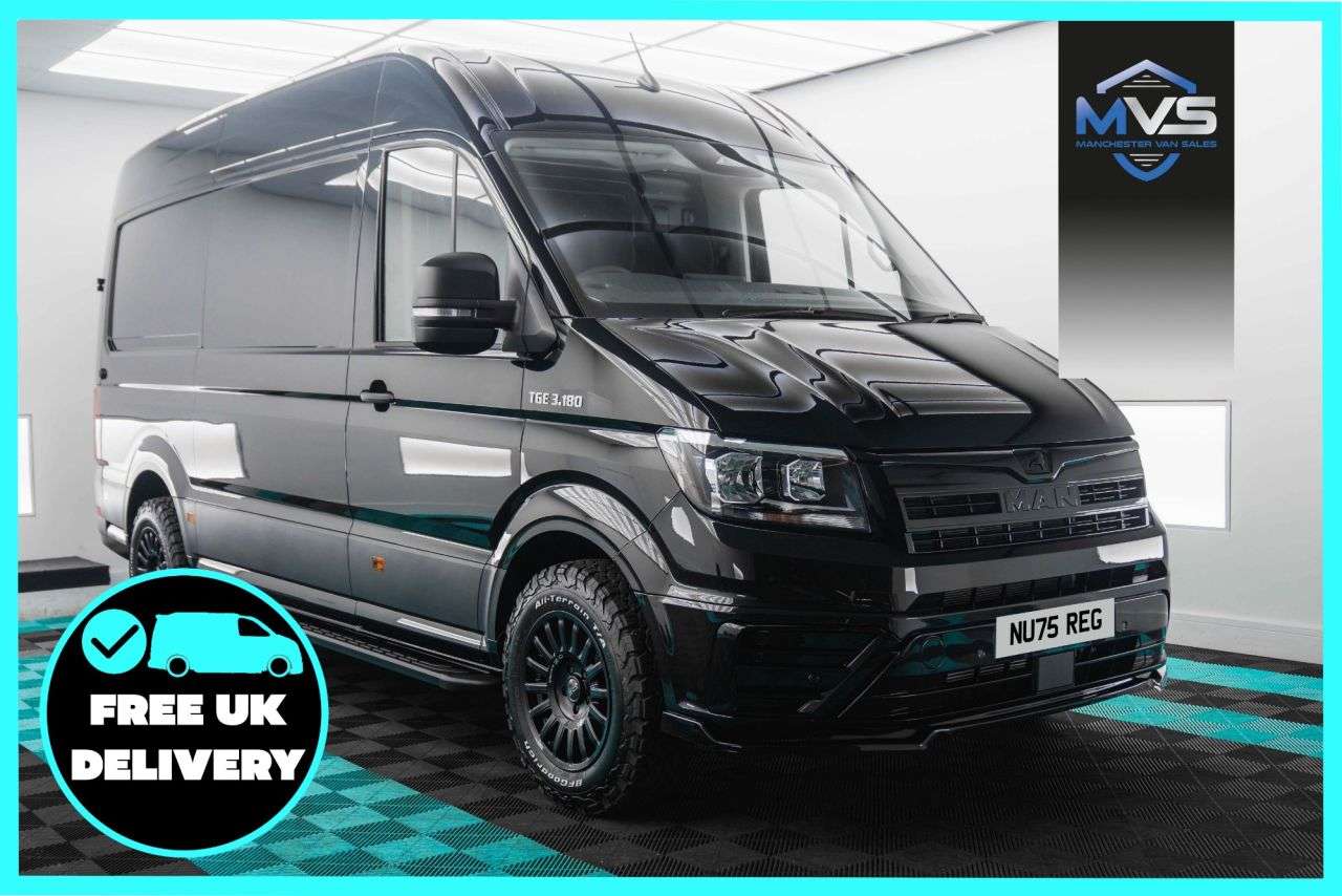 A null MAN TGE 2.0 FWD MWB HIGH ROOF MCR EDITION 180BHP AUTO - DIGITAL DASH A null MAN TGE 2.0 FWD MWB HIGH ROOF MCR EDITION 180BHP AUTO - DIGITAL DASH