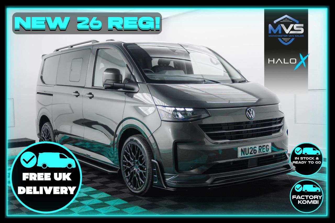 A 2026 VOLKSWAGEN TRANSPORTER 2.0 SWB T32 Matrix X SPORTS EDITION FACTORY KOMBI 150BHP AUTO A 2026 VOLKSWAGEN TRANSPORTER 2.0 SWB T32 Matrix X SPORTS EDITION FACTORY KOMBI 150BHP AUTO