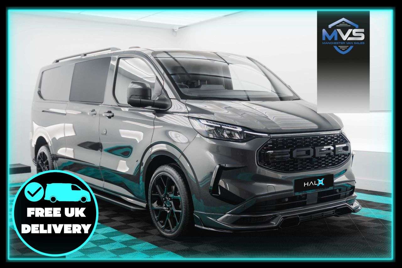 A null FORD TRANSIT CUSTOM 2.0 LWB HALO X SPORTS EDITION 170BHP AUTO FACTORY DCAB A null FORD TRANSIT CUSTOM 2.0 LWB HALO X SPORTS EDITION 170BHP AUTO FACTORY DCAB