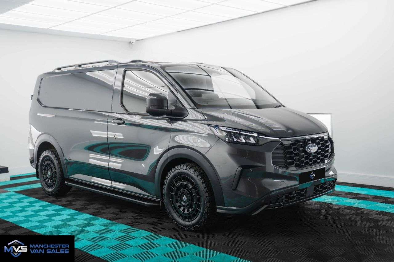 A 2024 FORD TRANSIT CUSTOM 2.0 320 SWB MCR EXPLORER EDITION - ROGUE ALLOY WHEELS A 2024 FORD TRANSIT CUSTOM 2.0 320 SWB MCR EXPLORER EDITION - ROGUE ALLOY WHEELS