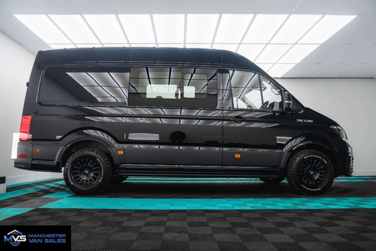 A 0 MAN TGE 2.0 MWB FWD MCR BLACK EDITION 180BHP AUTO KOMBI CONVERSION A 0 MAN TGE 2.0 MWB FWD MCR BLACK EDITION 180BHP AUTO KOMBI CONVERSION