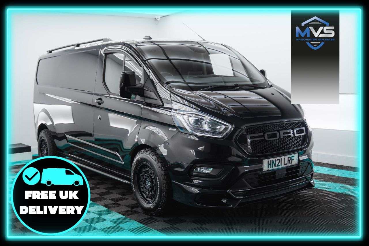 A 2021 FORD TRANSIT CUSTOM 2.0 300 LWB OFF ROAD BLACK EDITION / AUTO / NEW WET BELT A 2021 FORD TRANSIT CUSTOM 2.0 300 LWB OFF ROAD BLACK EDITION / AUTO / NEW WET BELT