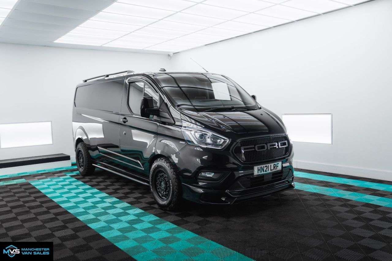 A 2021 FORD TRANSIT CUSTOM 2.0 300 LWB OFF ROAD BLACK EDITION / AUTO / NEW WET BELT WARRANTY - MOT - S A 2021 FORD TRANSIT CUSTOM 2.0 300 LWB OFF ROAD BLACK EDITION / AUTO / NEW WET BELT WARRANTY - MOT - S