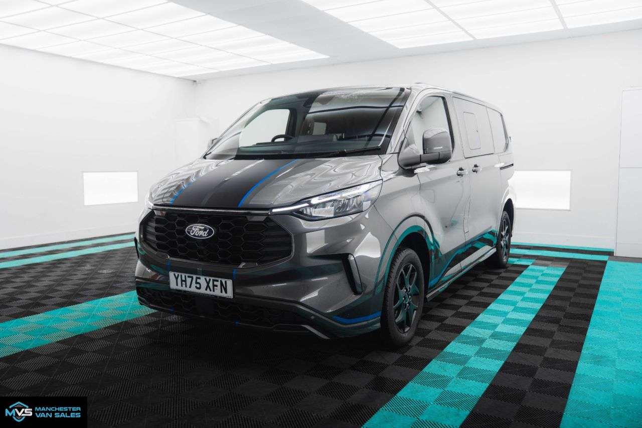 A 2025 FORD TRANSIT CUSTOM 2.0 320 SWB DCAB HALO X 170BHP AUTO SPORT - VERY HIGH SPEC - A 2025 FORD TRANSIT CUSTOM 2.0 320 SWB DCAB HALO X 170BHP AUTO SPORT - VERY HIGH SPEC -
