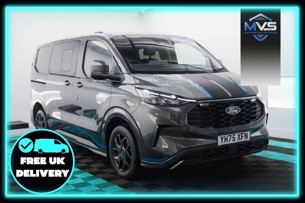A 2025 FORD TRANSIT CUSTOM 2.0 320 SWB FACTORY SPORT 170BHP AUTO - TOP SPEC A 2025 FORD TRANSIT CUSTOM 2.0 320 SWB FACTORY SPORT 170BHP AUTO - TOP SPEC
