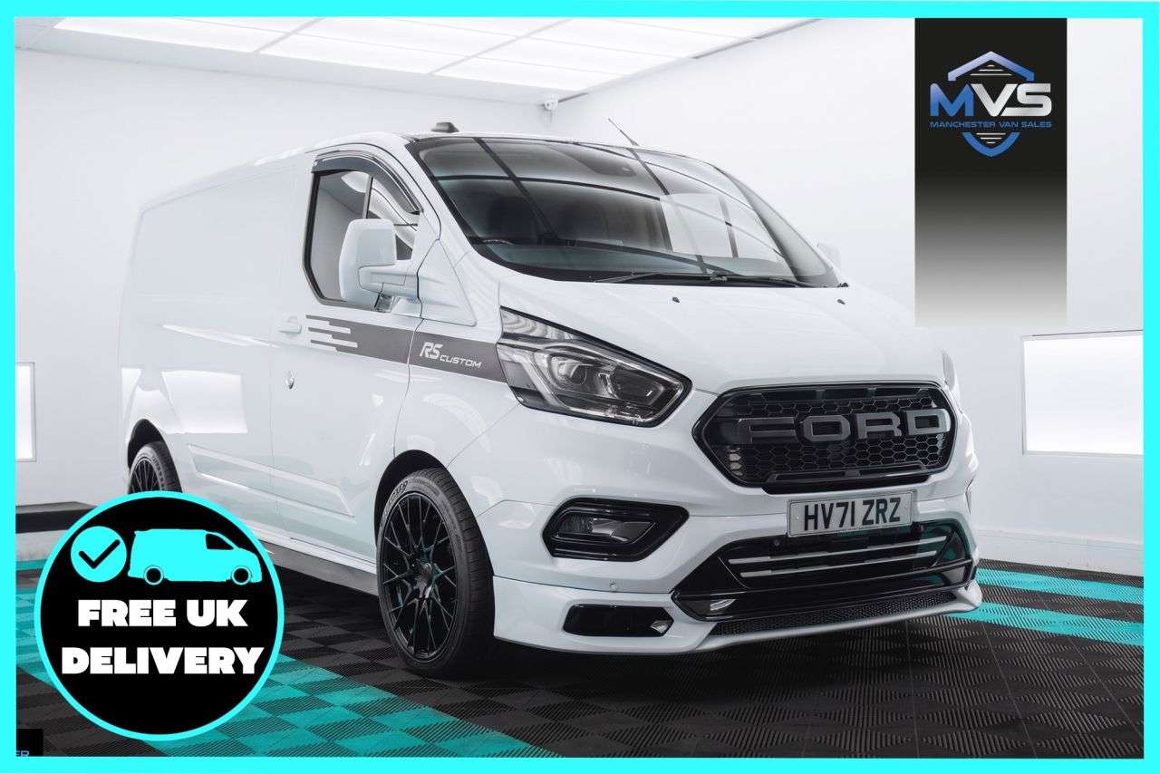 A 2021 FORD TRANSIT CUSTOM 2.0 MCR SPORTS EDITION - CARBON STEERING WHEEL & LEATHER HIGH SPEC AUTO VAN A 2021 FORD TRANSIT CUSTOM 2.0 MCR SPORTS EDITION - CARBON STEERING WHEEL & LEATHER HIGH SPEC AUTO VAN