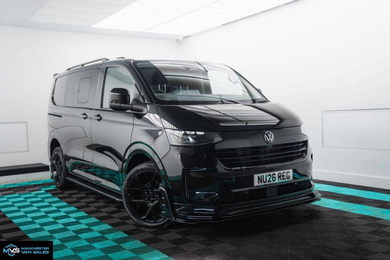 A 2026 VOLKSWAGEN TRANSPORTER 2.0 SWB T32 HALO X BLAXCK EDITION FACTORY KOMBI AUTO - TAILGATE A 2026 VOLKSWAGEN TRANSPORTER 2.0 SWB T32 HALO X BLAXCK EDITION FACTORY KOMBI AUTO - TAILGATE