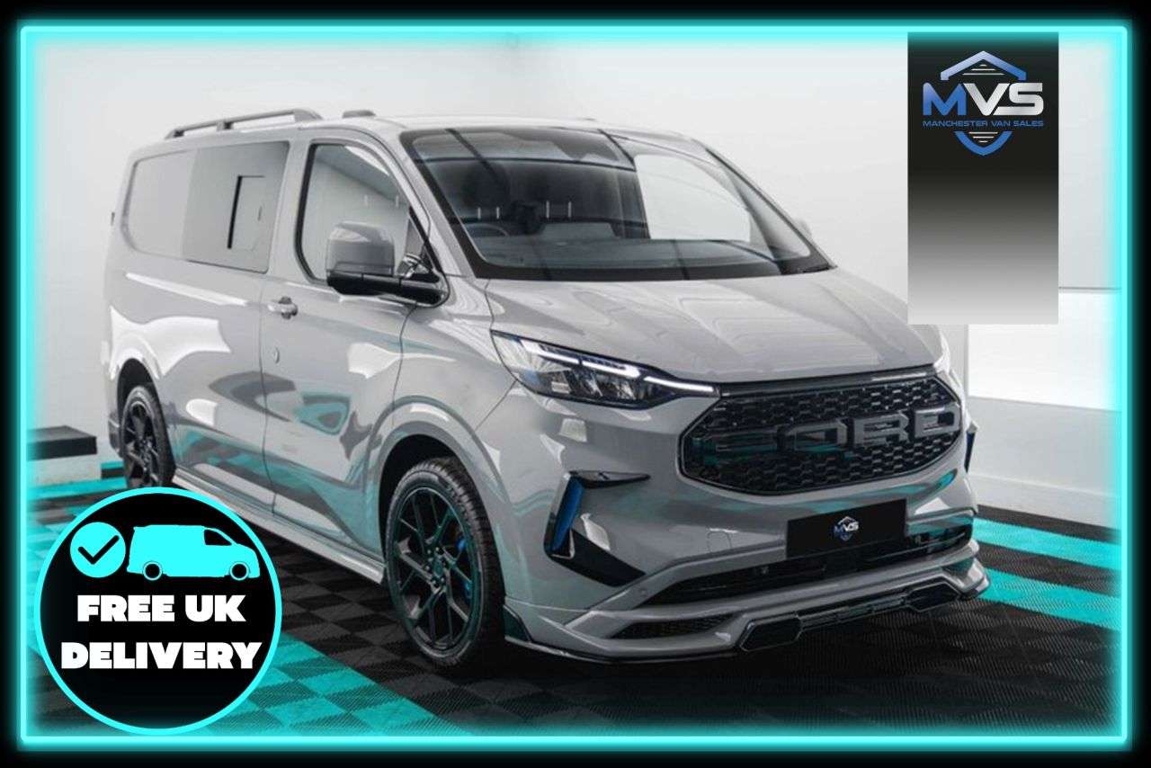 A 2024 FORD TRANSIT CUSTOM 2.0 SWB MCR SPORTS EDITION DCAB CONVERSION - GREY MATTER * A 2024 FORD TRANSIT CUSTOM 2.0 SWB MCR SPORTS EDITION DCAB CONVERSION - GREY MATTER *