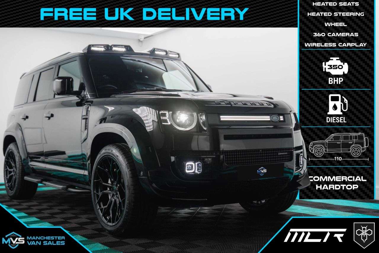 A 2024 LAND ROVER DEFENDER 3.0 D350 MHEV MCR WIDE ARCH X-Dynamic HSE Hard Top SUV 350BHP AUTO A 2024 LAND ROVER DEFENDER 3.0 D350 MHEV MCR WIDE ARCH X-Dynamic HSE Hard Top SUV 350BHP AUTO