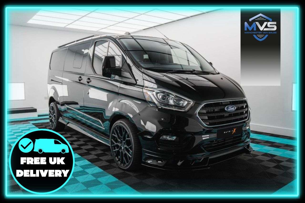 A 2022 FORD TRANSIT CUSTOM 2.0 320 MATRIX X SPORT EDITION 170BHP AUTO DCAB - 6 SEATS A 2022 FORD TRANSIT CUSTOM 2.0 320 MATRIX X SPORT EDITION 170BHP AUTO DCAB - 6 SEATS
