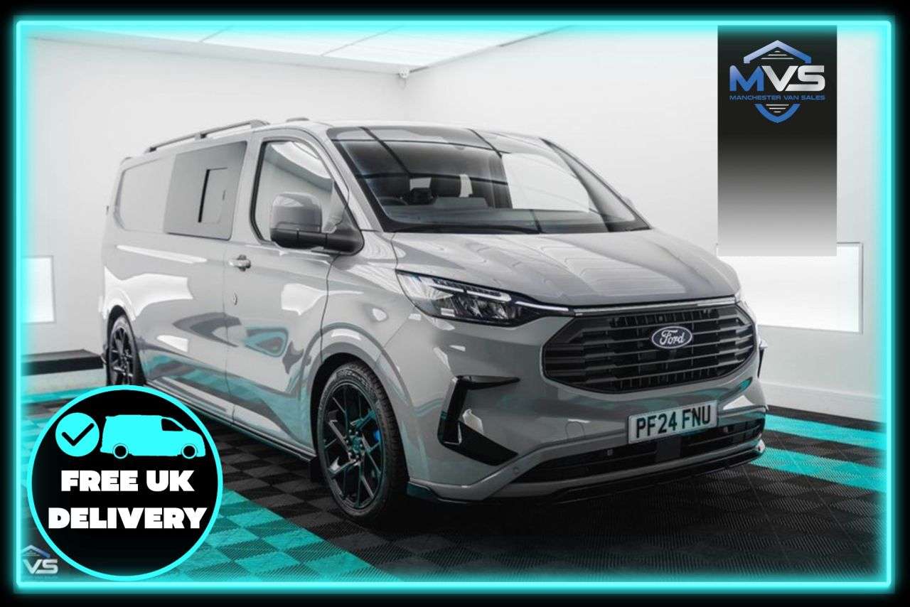 A 2024 FORD TRANSIT CUSTOM 2.0 LWB MATRIX X SPORT EDITION DCAB CONVERSION - AUTO A 2024 FORD TRANSIT CUSTOM 2.0 LWB MATRIX X SPORT EDITION DCAB CONVERSION - AUTO