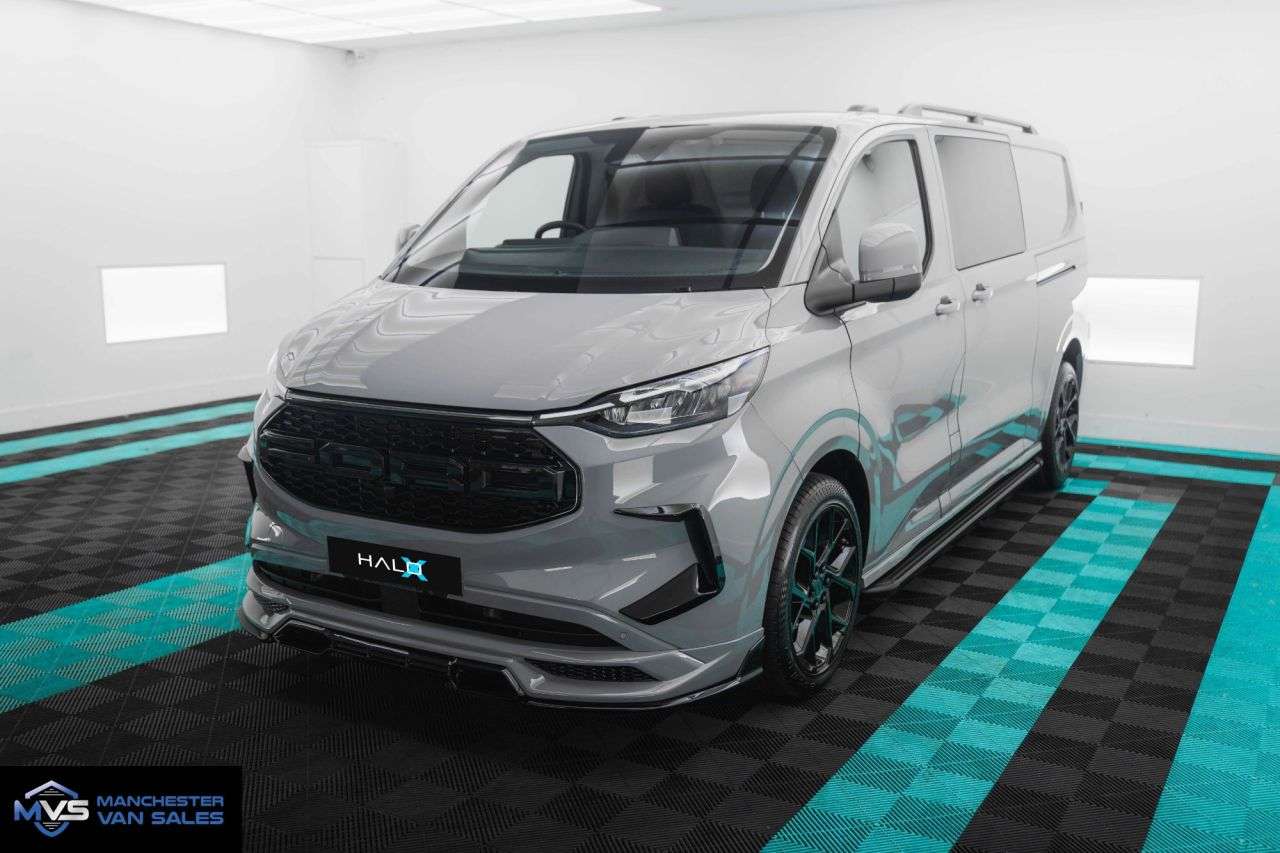 A 2025 FORD TRANSIT CUSTOM 2.0 320 HALO X SPORT EDITION AUTO - GREY MATTER - 6 SEATS A 2025 FORD TRANSIT CUSTOM 2.0 320 HALO X SPORT EDITION AUTO - GREY MATTER - 6 SEATS