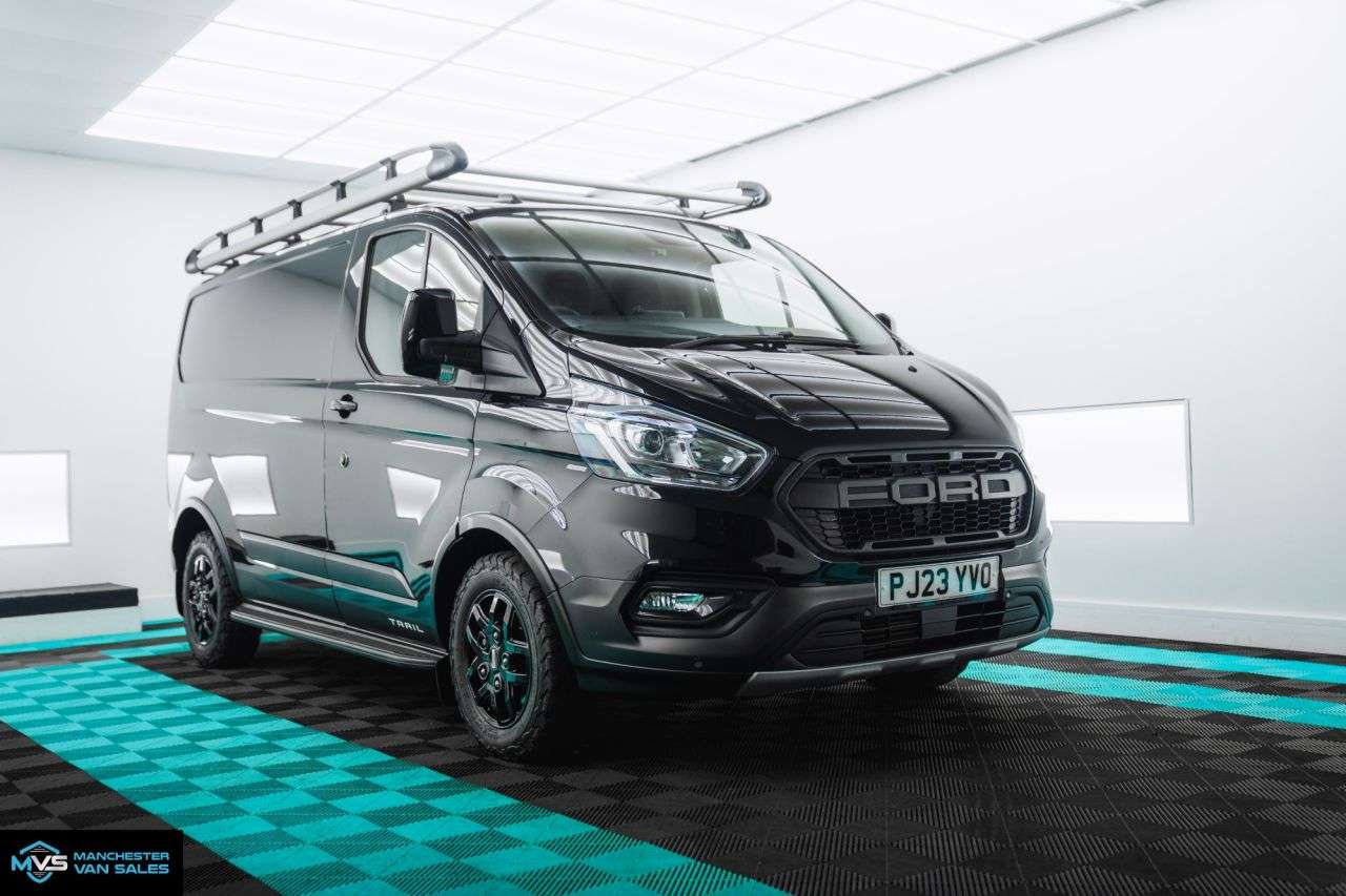 A 2023 FORD TRANSIT CUSTOM 2.0 340 TRAIL SWB 170BHP - VERY HIGH SPEC - NO VAT // NO VAT A 2023 FORD TRANSIT CUSTOM 2.0 340 TRAIL SWB 170BHP - VERY HIGH SPEC - NO VAT // NO VAT