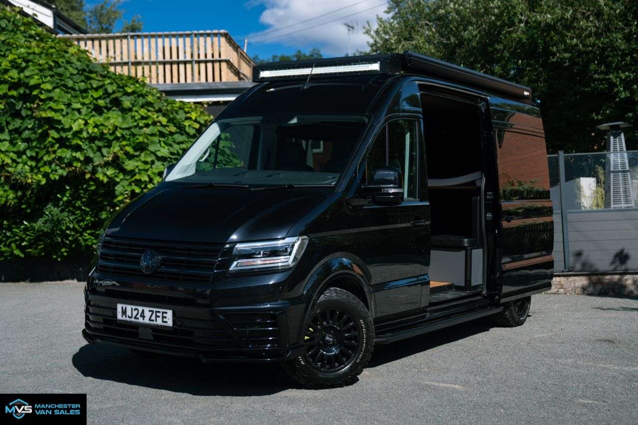 A 2024 VOLKSWAGEN CRAFTER 2.0 MWB OFF ROAD BLACK EDITION CAMPERVAN 180BHP AUTO - NO VAT A 2024 VOLKSWAGEN CRAFTER 2.0 MWB OFF ROAD BLACK EDITION CAMPERVAN 180BHP AUTO - NO VAT