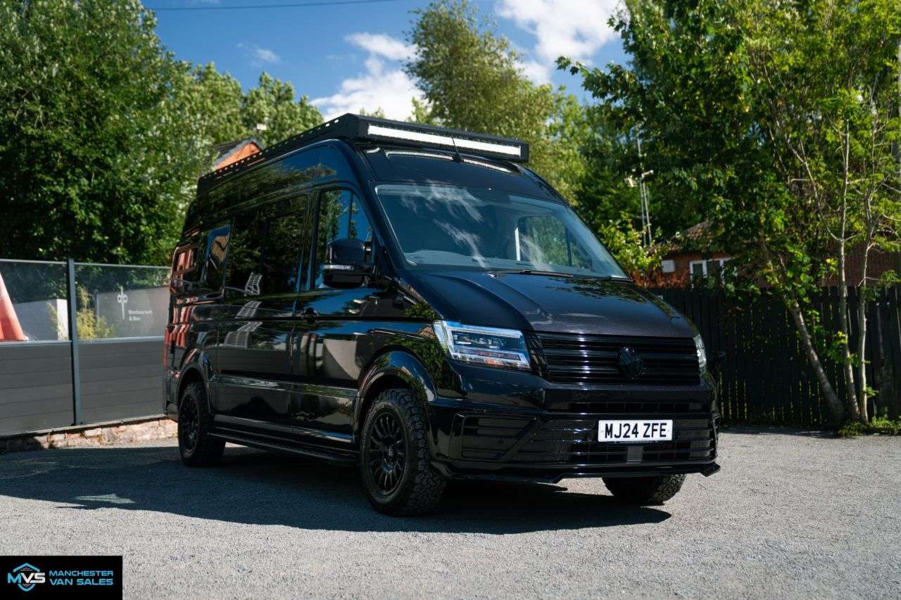 A 2024 VOLKSWAGEN CRAFTER 2.0 MWB OFF ROAD BLACK EDITION CAMPERVAN 180BHP AUTO - NO VAT A 2024 VOLKSWAGEN CRAFTER 2.0 MWB OFF ROAD BLACK EDITION CAMPERVAN 180BHP AUTO - NO VAT