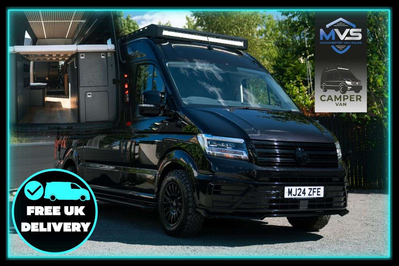 A 2024 VOLKSWAGEN CRAFTER 2.0 MWB OFF ROAD BLACK EDITION CAMPERVAN 180BHP AUTO - NO VAT A 2024 VOLKSWAGEN CRAFTER 2.0 MWB OFF ROAD BLACK EDITION CAMPERVAN 180BHP AUTO - NO VAT