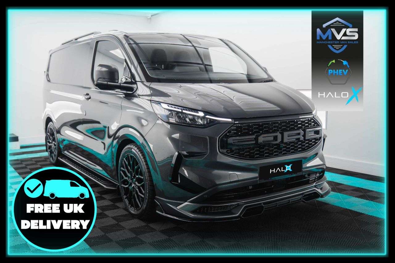 A 2024 FORD TRANSIT CUSTOM 2.5 320 SWB HALO X SPORT EDITION 232BHP AUTO - 1 AVAILABLE A 2024 FORD TRANSIT CUSTOM 2.5 320 SWB HALO X SPORT EDITION 232BHP AUTO - 1 AVAILABLE