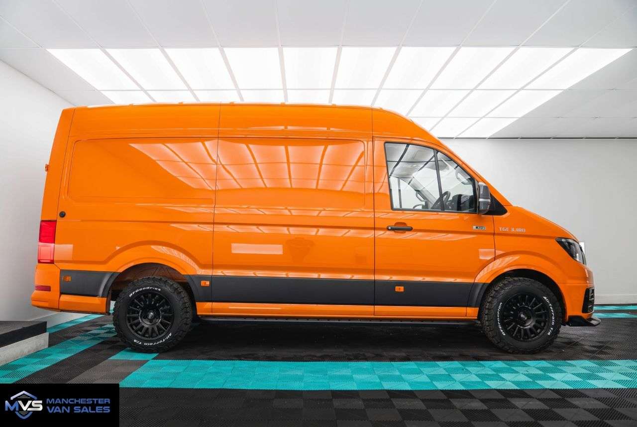 A 2026 MAN TGE 2.0 MWB FWD MCR SPORTS EDITION 180BHP AUTO - BRIGHT ORANGE A 2026 MAN TGE 2.0 MWB FWD MCR SPORTS EDITION 180BHP AUTO - BRIGHT ORANGE