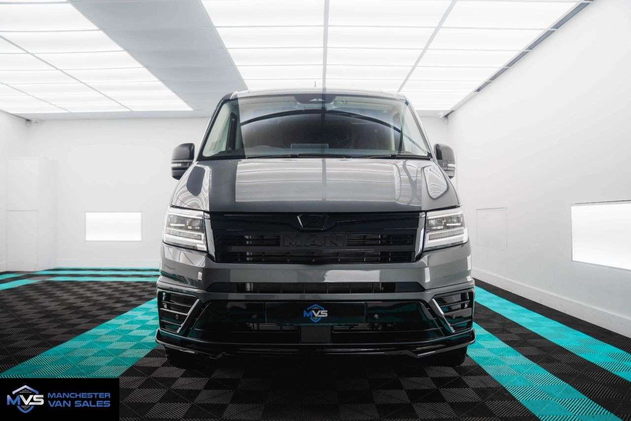 A 2026 MAN TGE 2.0 MWB MCR STYLED LOW ROOF 180BHP AUTO - INDIUM GREY A 2026 MAN TGE 2.0 MWB MCR STYLED LOW ROOF 180BHP AUTO - INDIUM GREY