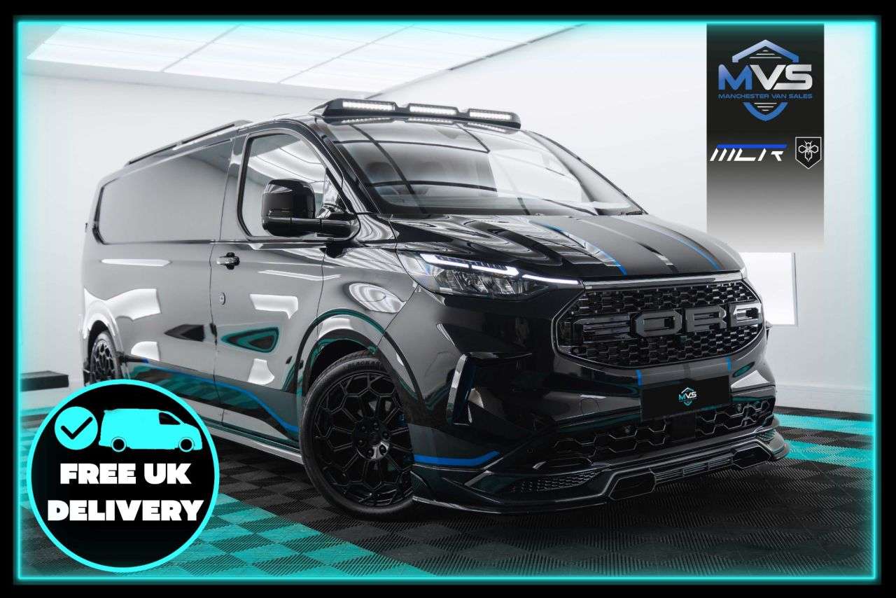A 2025 FORD TRANSIT CUSTOM 2.0 320 LWB MCR SPORTS EDITION 170BHP AUTO - 20" ALLOYS A 2025 FORD TRANSIT CUSTOM 2.0 320 LWB MCR SPORTS EDITION 170BHP AUTO - 20" ALLOYS