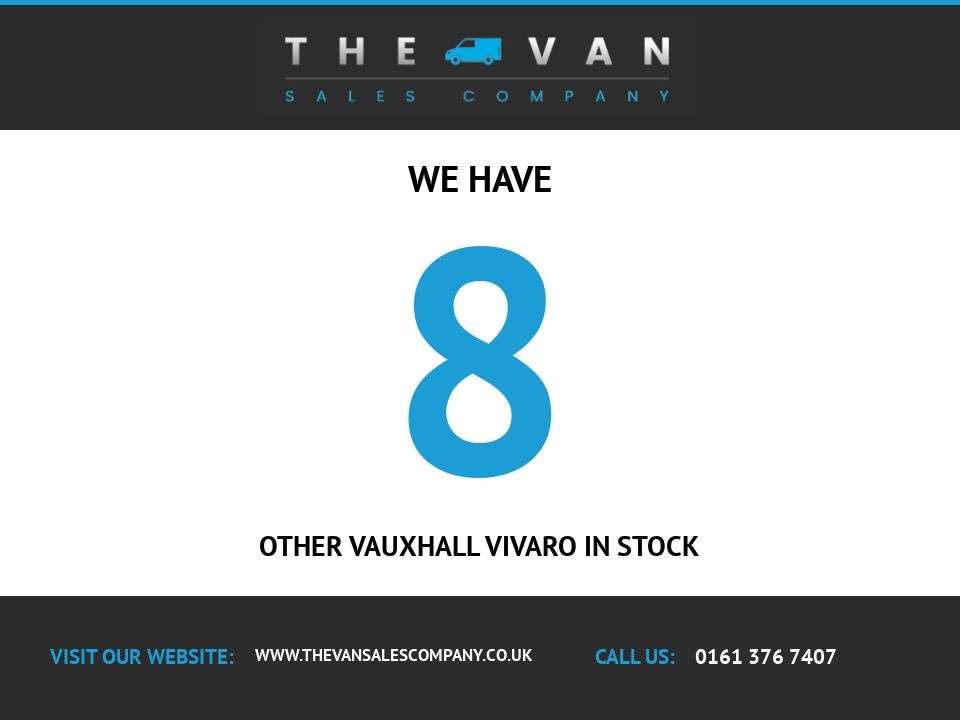 A 2019 VAUXHALL VIVARO 1.6 CDTI 2900 BITURBO ECOTEC LIMITED EDITION NAV CREW VAN DOUBLE CAB 5DR DI A 2019 VAUXHALL VIVARO 1.6 CDTI 2900 BITURBO ECOTEC LIMITED EDITION NAV CREW VAN DOUBLE CAB 5DR DI