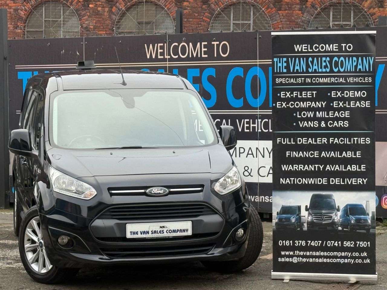 A 2018 FORD TRANSIT CONNECT 1.5 TDCI 240 LIMITED PANEL VAN 6DR DIESEL MANUAL L2 H1 (119 g/km, 118 BHP) A 2018 FORD TRANSIT CONNECT 1.5 TDCI 240 LIMITED PANEL VAN 6DR DIESEL MANUAL L2 H1 (119 g/km, 118 BHP)