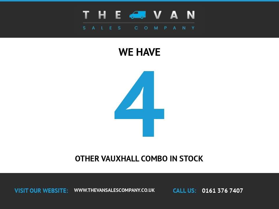 2019 VAUXHALL COMBO 2019 VAUXHALL COMBO