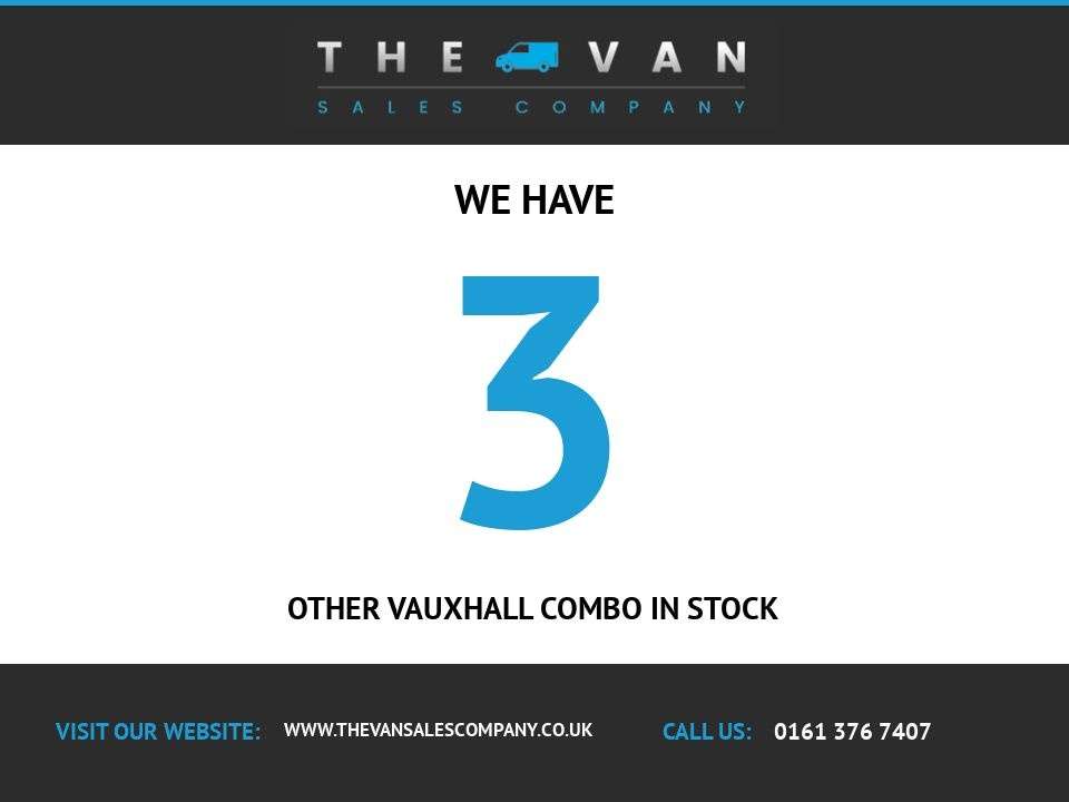 A 2020 VAUXHALL COMBO 1.6 TURBO D 2300 SPORTIVE PANEL VAN 4DR DIESEL MANUAL L1 H1 EURO 6 (S/S) (1 A 2020 VAUXHALL COMBO 1.6 TURBO D 2300 SPORTIVE PANEL VAN 4DR DIESEL MANUAL L1 H1 EURO 6 (S/S) (1