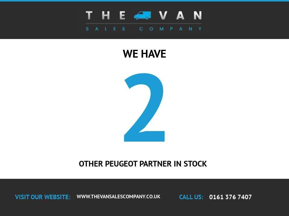 A 2022 PEUGEOT PARTNER 1.5 BLUE E-HDI 1000 PROFESSIONAL PREMIUM STANDARD PANEL VAN 5DR DIESEL MANU A 2022 PEUGEOT PARTNER 1.5 BLUE E-HDI 1000 PROFESSIONAL PREMIUM STANDARD PANEL VAN 5DR DIESEL MANU