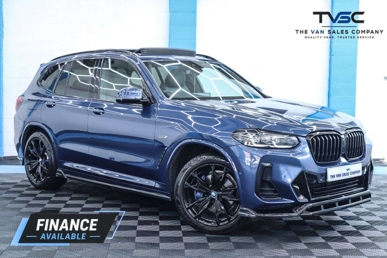 A 2022 BMW X3 2.0 30e 12kWh M Sport SUV 5dr Petrol Plug-in Hybrid Auto xDrive Euro 6 (s/s A 2022 BMW X3 2.0 30e 12kWh M Sport SUV 5dr Petrol Plug-in Hybrid Auto xDrive Euro 6 (s/s