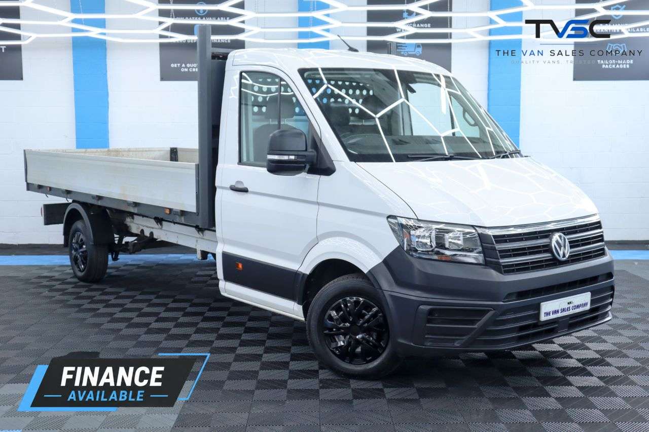 A 2022 VOLKSWAGEN CRAFTER 2.0 TDI CR35 Startline Dropside 2dr Diesel Manual FWD LWB Euro 6 (s/s) (ETG A 2022 VOLKSWAGEN CRAFTER 2.0 TDI CR35 Startline Dropside 2dr Diesel Manual FWD LWB Euro 6 (s/s) (ETG