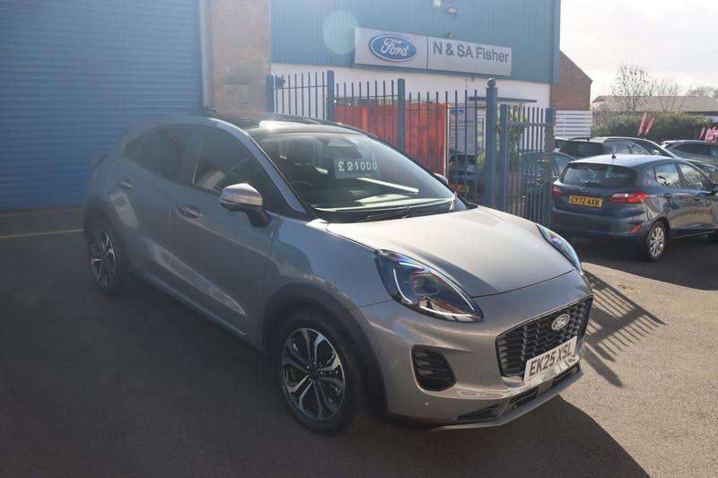 A 2025 FORD PUMA 1.0T EcoBoost MHEV Titanium SUV 5dr Petrol Hybrid Manual Euro 6 (s/s) (125 ps) A 2025 FORD PUMA 1.0T EcoBoost MHEV Titanium SUV 5dr Petrol Hybrid Manual Euro 6 (s/s) (125 ps)