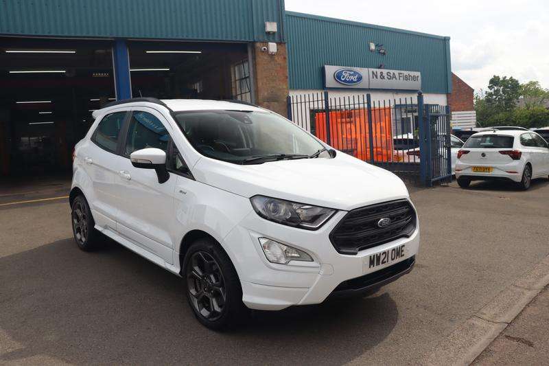 A 2021 FORD ECOSPORT 1.0T EcoBoost GPF ST-Line SUV 5dr Petrol Manual Euro 6 (s/s) (125 ps) A 2021 FORD ECOSPORT 1.0T EcoBoost GPF ST-Line SUV 5dr Petrol Manual Euro 6 (s/s) (125 ps)