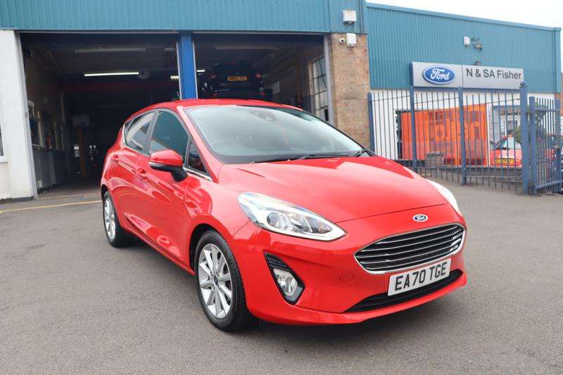 A 2020 FORD FIESTA 1.0T EcoBoost MHEV Titanium Hatchback 5dr Petrol Manual Euro 6 (s/s) (155 ps) A 2020 FORD FIESTA 1.0T EcoBoost MHEV Titanium Hatchback 5dr Petrol Manual Euro 6 (s/s) (155 ps)