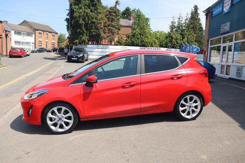 A 2021 FORD FIESTA 1.0T EcoBoost Titanium X Hatchback 5dr Petrol DCT Euro 6 (s/s) (125 ps) A 2021 FORD FIESTA 1.0T EcoBoost Titanium X Hatchback 5dr Petrol DCT Euro 6 (s/s) (125 ps)