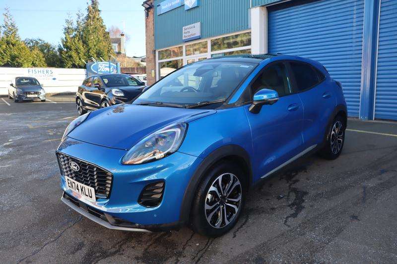 A 2025 FORD PUMA 1.0T EcoBoost MHEV Titanium SUV 5dr Petrol Hybrid Manual Euro 6 (s/s) (125 ps) A 2025 FORD PUMA 1.0T EcoBoost MHEV Titanium SUV 5dr Petrol Hybrid Manual Euro 6 (s/s) (125 ps)