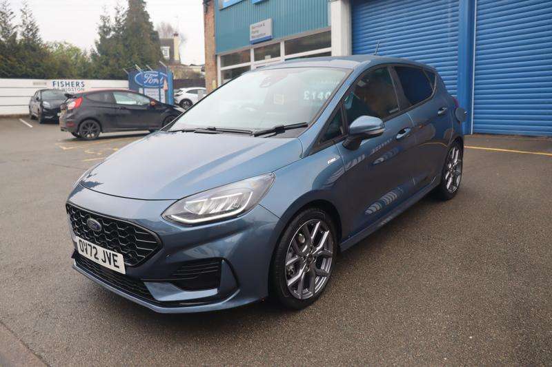 A 2022 FORD FIESTA 1.0T EcoBoost ST-Line Hatchback 5dr Petrol Manual Euro 6 (s/s) (100 ps) A 2022 FORD FIESTA 1.0T EcoBoost ST-Line Hatchback 5dr Petrol Manual Euro 6 (s/s) (100 ps)