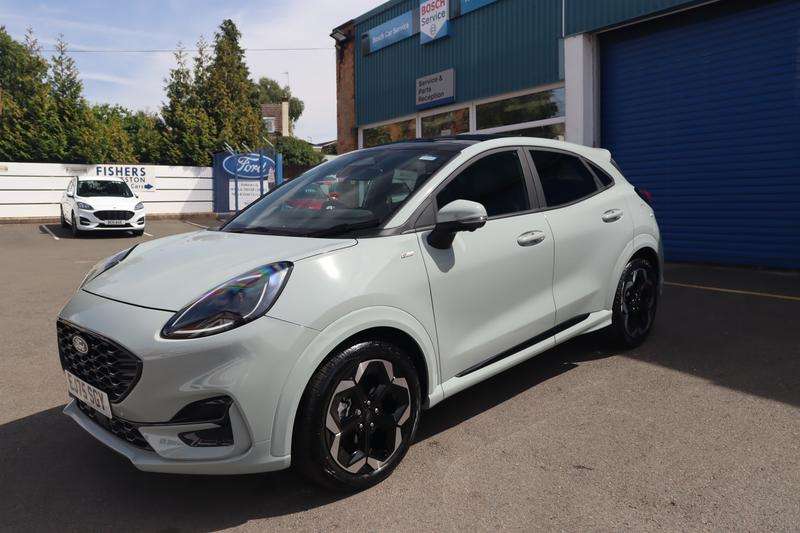 A 2025 FORD PUMA 1.0T EcoBoost MHEV ST-Line X SUV 5dr Petrol Hybrid DCT Euro 6 (s/s) (125 ps) A 2025 FORD PUMA 1.0T EcoBoost MHEV ST-Line X SUV 5dr Petrol Hybrid DCT Euro 6 (s/s) (125 ps)