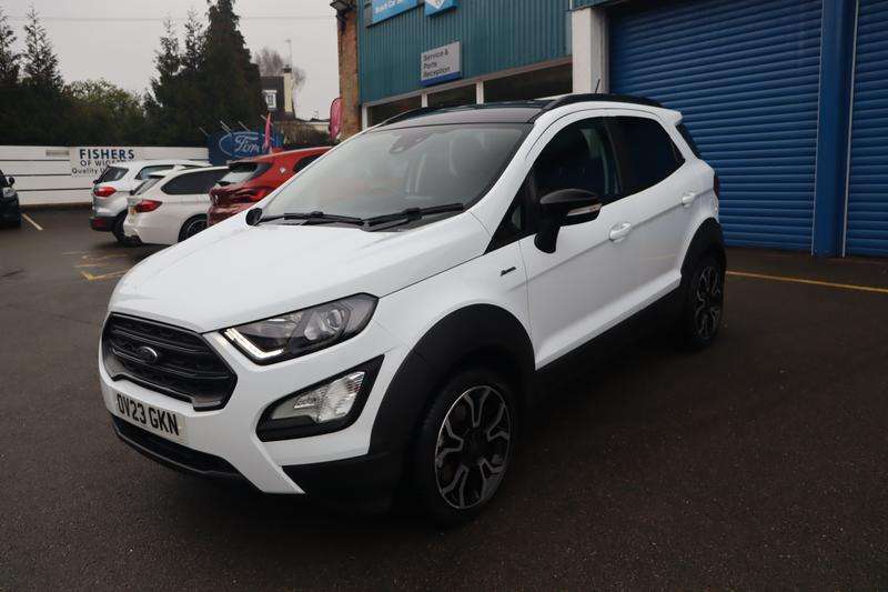A 2023 FORD ECOSPORT 1.0T EcoBoost Active SUV 5dr Petrol Manual Euro 6 (s/s) (125 ps) A 2023 FORD ECOSPORT 1.0T EcoBoost Active SUV 5dr Petrol Manual Euro 6 (s/s) (125 ps)
