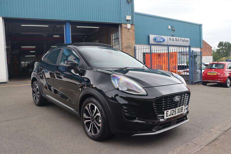 A 2025 FORD PUMA 1.0T EcoBoost MHEV Titanium SUV 5dr Petrol Hybrid Manual Euro 6 (s/s) (125 ps) A 2025 FORD PUMA 1.0T EcoBoost MHEV Titanium SUV 5dr Petrol Hybrid Manual Euro 6 (s/s) (125 ps)