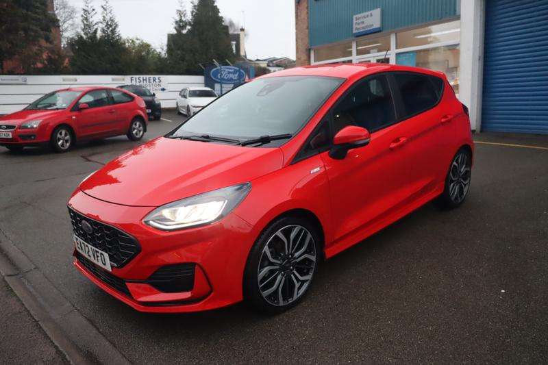 A 2023 FORD FIESTA 1.0T EcoBoost ST-Line X Hatchback 5dr Petrol Manual Euro 6 (s/s) (100 ps) A 2023 FORD FIESTA 1.0T EcoBoost ST-Line X Hatchback 5dr Petrol Manual Euro 6 (s/s) (100 ps)